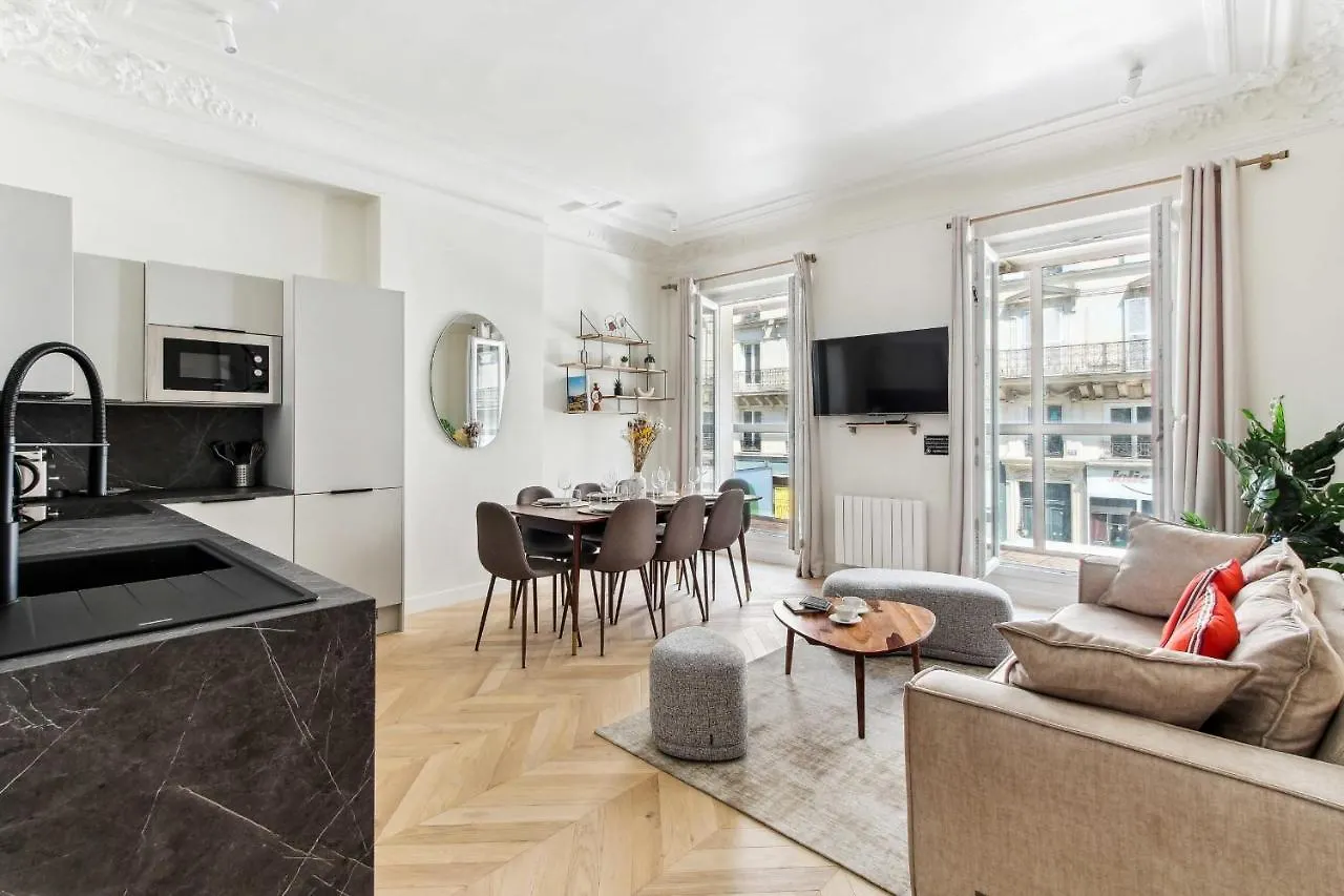 Sublime Appartement Quartier Montorgueil Paris Frankrike